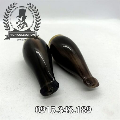 Cán Tẩu Cigar Sừng Bọc Đồng Ring 35-56