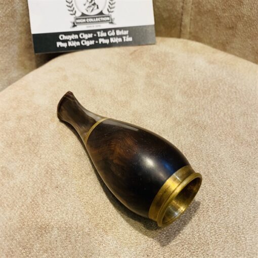 Cán Tẩu Cigar Sừng - Gỗ Bọc Đồng Ring 42-60