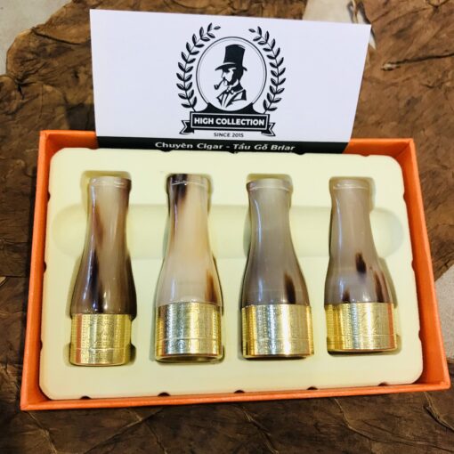 Set Cán Tẩu Cigar Cohiba Sừng