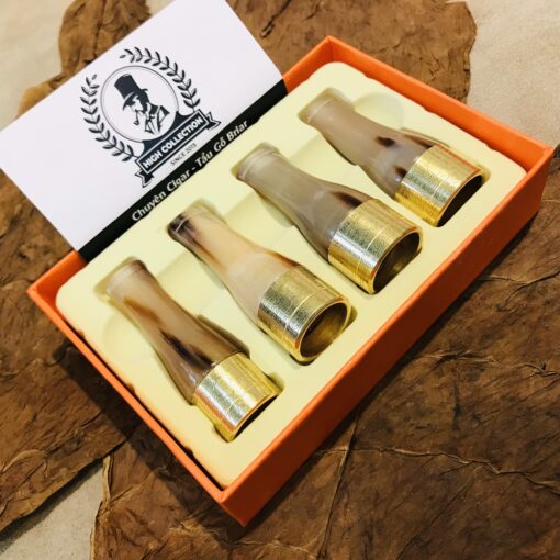 Set Cán Tẩu Cigar Cohiba Sừng