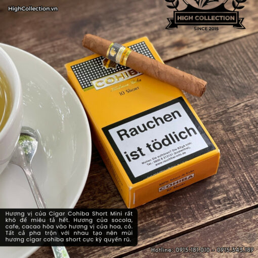 CIGAR COHIBA SHORT MINI