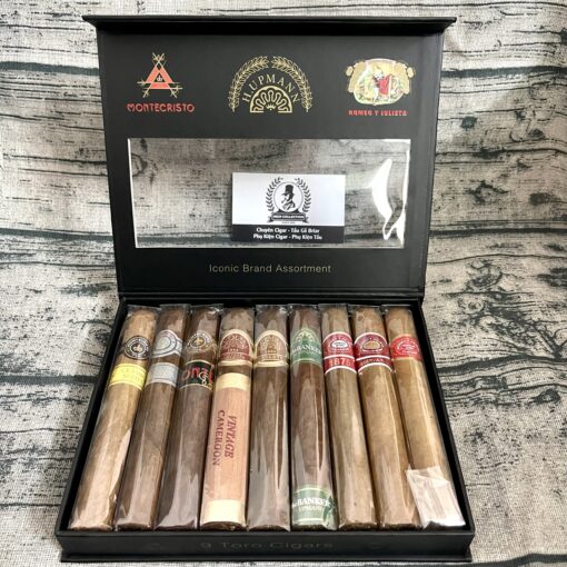 Cigar Iconic Brand Asortment 9 Toro