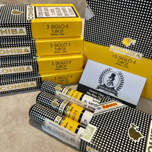 Cigar Cohiba 15 Siglo II Tubos