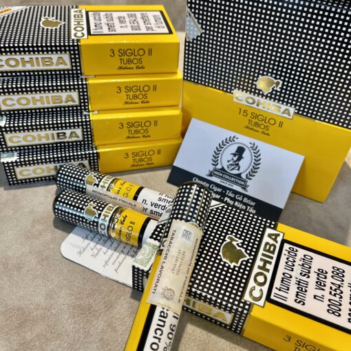 Cigar Cohiba 15 Siglo II Tubos