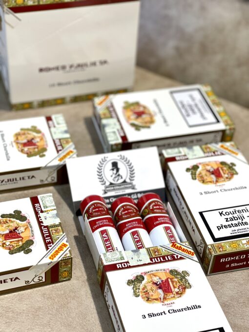 Cigar Romeo Y Julieta 15 Short Churchill Tubos Séc