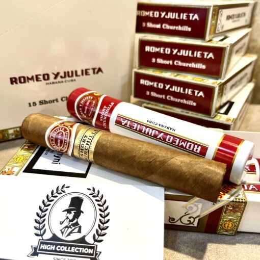 Cigar Romeo Y Julieta 15 Short Churchill Tubos Séc