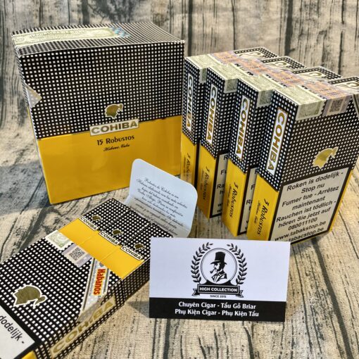 Cigar Cohiba 15 Robusto Bỉ