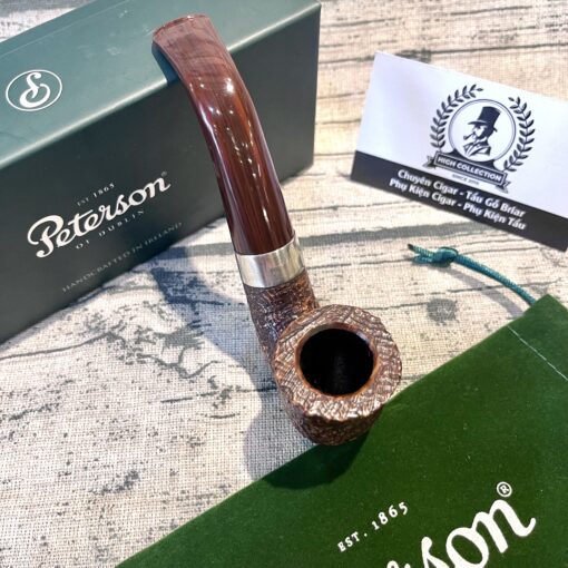 Tẩu gỗ Briar PETERSON OF DUBLIN IRISH HARP 05