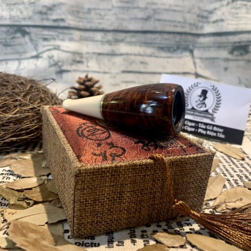 Cán Tẩu Cigar Ngà - Gỗ Briar Ring 36-60