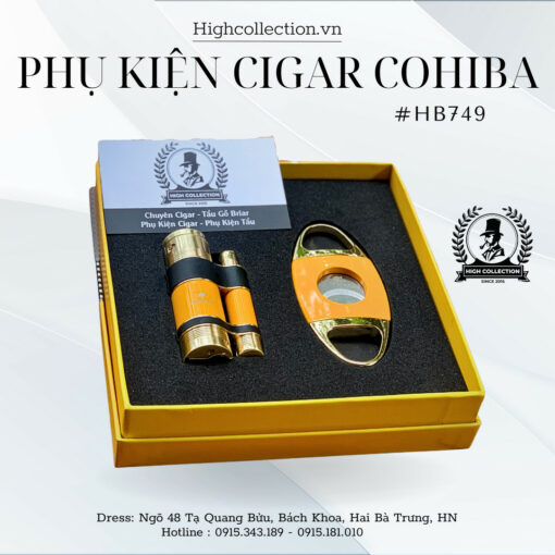 Set Phụ Kiện Cigar Cohiba 2PK HB749