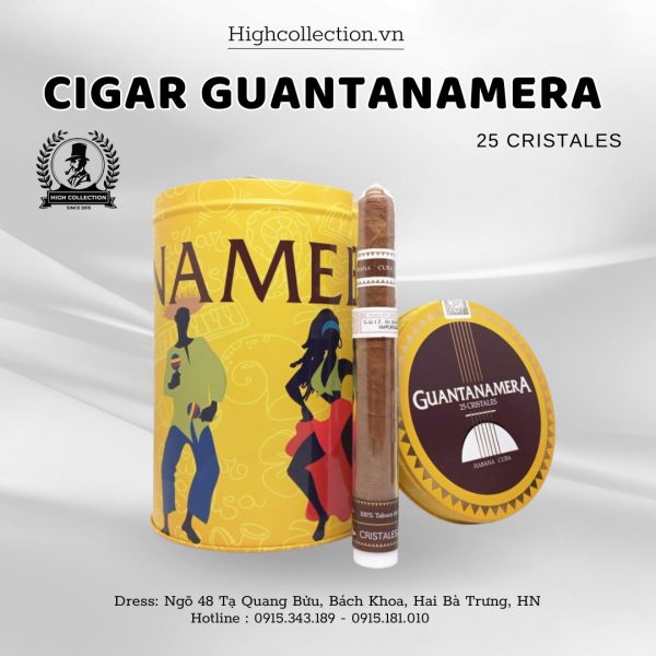 Cigar Guantanamera 20 Aniversario 20 Cristales Limitada