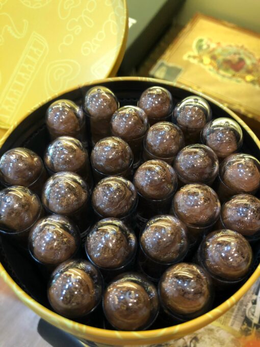 Cigar Guantanamera 25 Cristales Hộp Thiếc Tròn