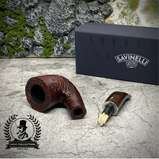 Tẩu Briar Savinelli Mega Brownblast 611