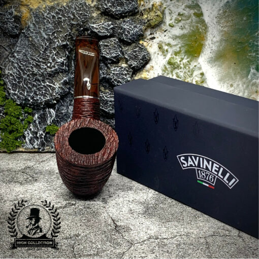 Tẩu Briar Savinelli Mega Brownblast 611