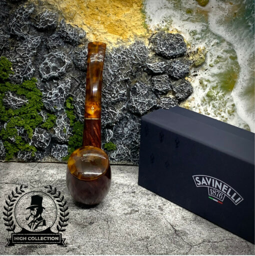 Tẩu Briar Savinelli Tortuga Smooth 606KS