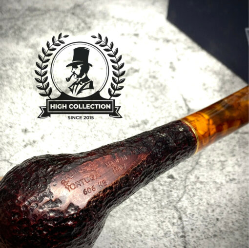 Tẩu Briar Savinelli Tortuga Rusticated 606KS