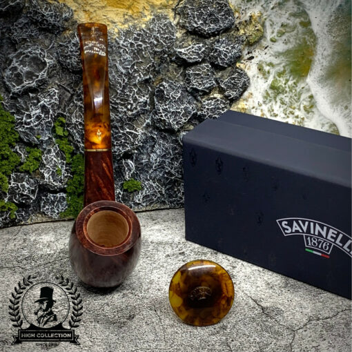 Tẩu Briar Savinelli Tortuga Smooth 606KS