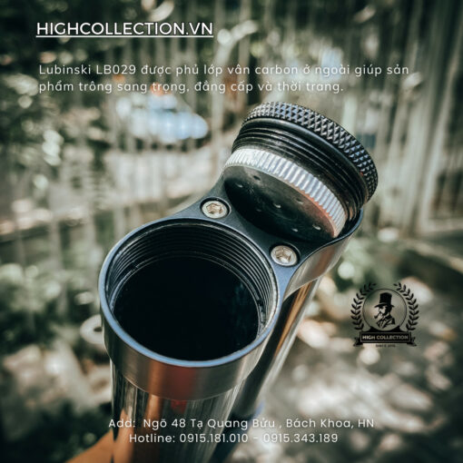Ống Đựng Cigar 2 Điếu Lubinski LB029