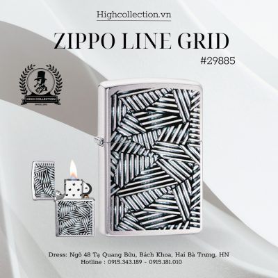 Zippo 29885 LINE GRID