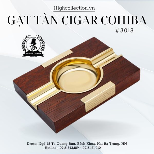 Gạt Tàn Cigar Cohiba 2 Điếu 3018