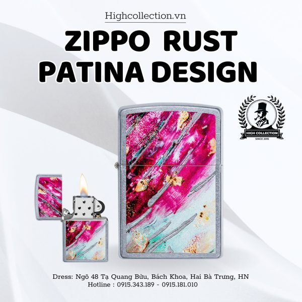 Zippo 29875 RUST PATINA DESIGN 4
