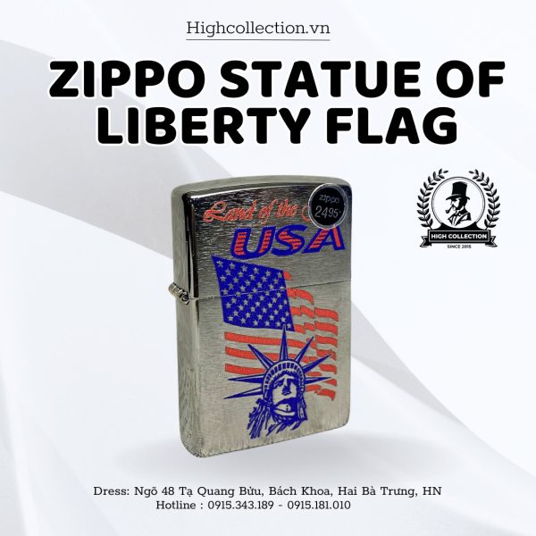 Zippo 200 USA FLAG