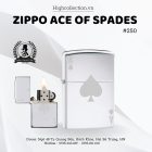 Zippo 250 ACE OF SPADES