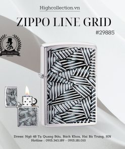 Zippo 29885 LINE GRID