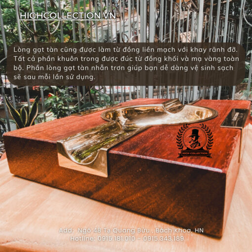 Gạt Tàn Cigar Cohiba 2 Điếu 3018