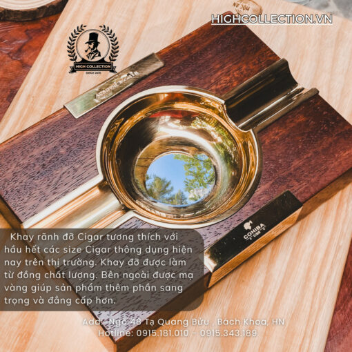 Gạt Tàn Cigar Cohiba 2 Điếu 3018