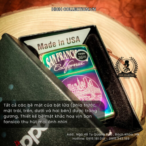 Zippo 151 CITY BY THE GOLDEN GATE