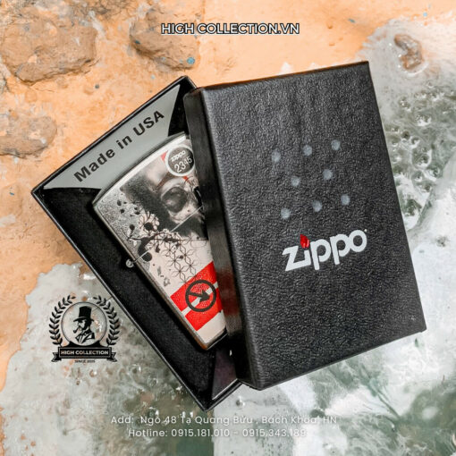 Zippo 29856 TRASH POLKA TATTOO SKULL