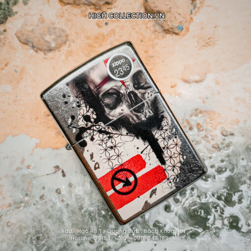 Zippo 29856 TRASH POLKA TATTOO SKULL