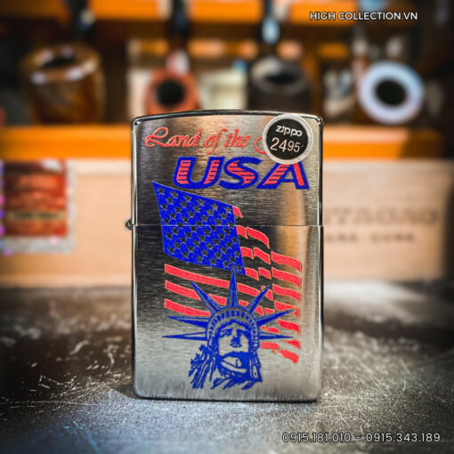 Zippo 200 USA FLAG