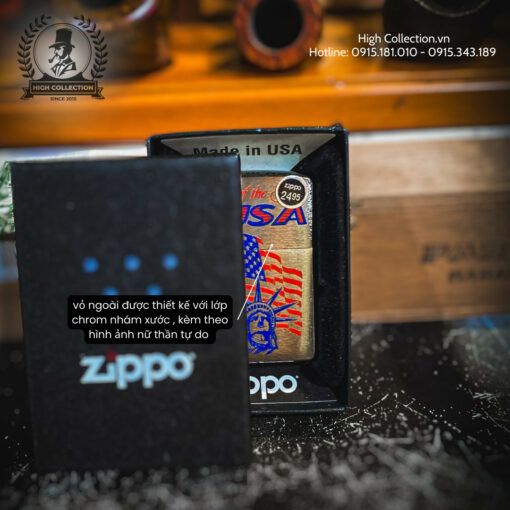 Zippo 200 USA FLAG