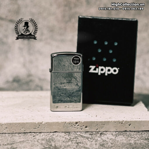 Zippo 1645 J22 Trơn Bạc