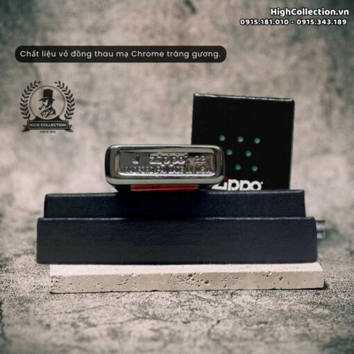 Zippo 1645 J22 Trơn Bạc