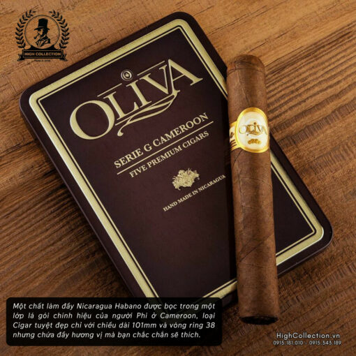 CIgar Oliva Serie G Cameroon Five Premium Cigars