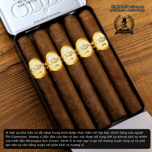 CIgar Oliva Serie G Cameroon Five Premium Cigars