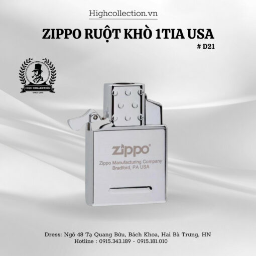 Zippo Ruột Khò 1Tia USA