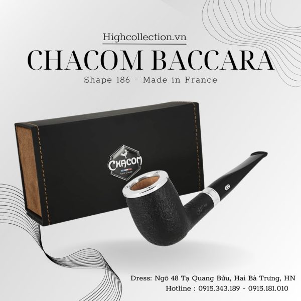 Tẩu Briar Chacom Baccara Model Shape 186