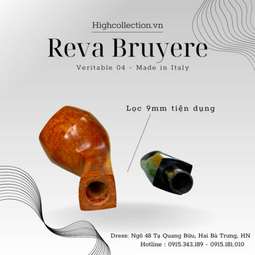 Tẩu Briar Reva Bruyere Veritable 04