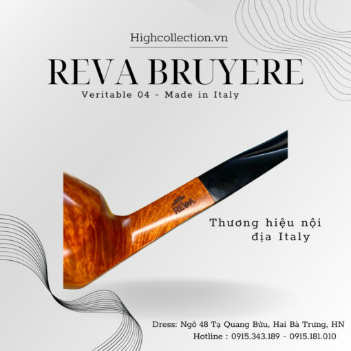 Tẩu Briar Reva Bruyere Veritable 04