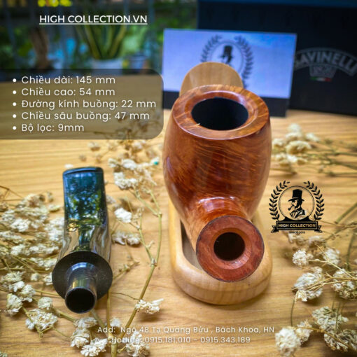 Tẩu Briar Savinelli Siena Smooth 616 KS