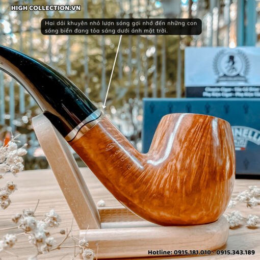 Tẩu Briar Savinelli Onda Smooth Nature 616KS