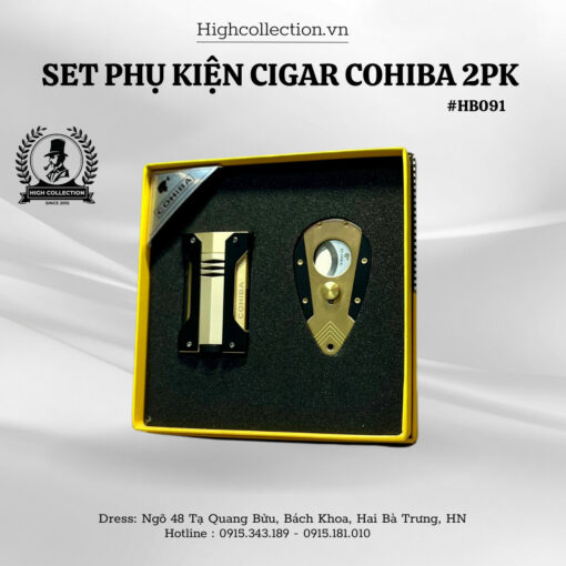 Set Phụ Kiện Cigar Cohiba 2PK HB091
