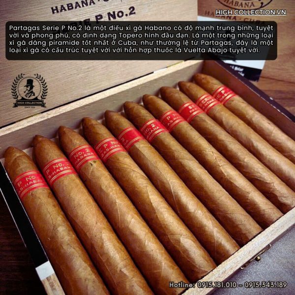 Cigar Partagas 10 Serie P No.2 Đức