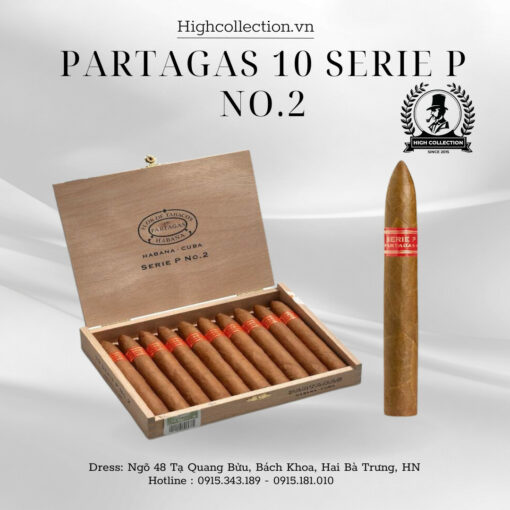 Cigar Partagas 10 Serie P No.2 Đức
