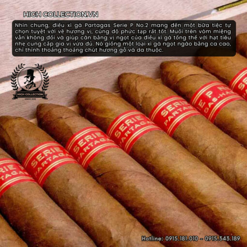 Cigar Partagas 10 Serie P No.2 Đức