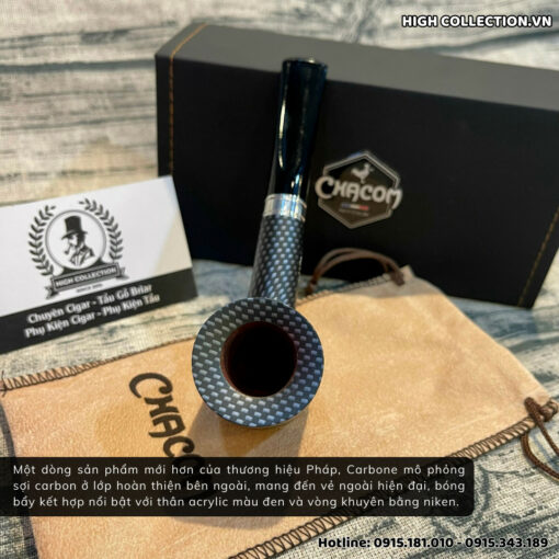 Tẩu Briar CHACOM Made In France 155 Cacbon